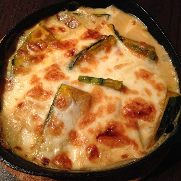 カボチャと豆腐の和風グラタン レシピ 作り方 By Naokoji0912 楽天レシピ